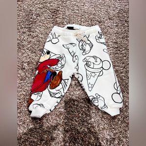 Zara toddler boy mickey pant
